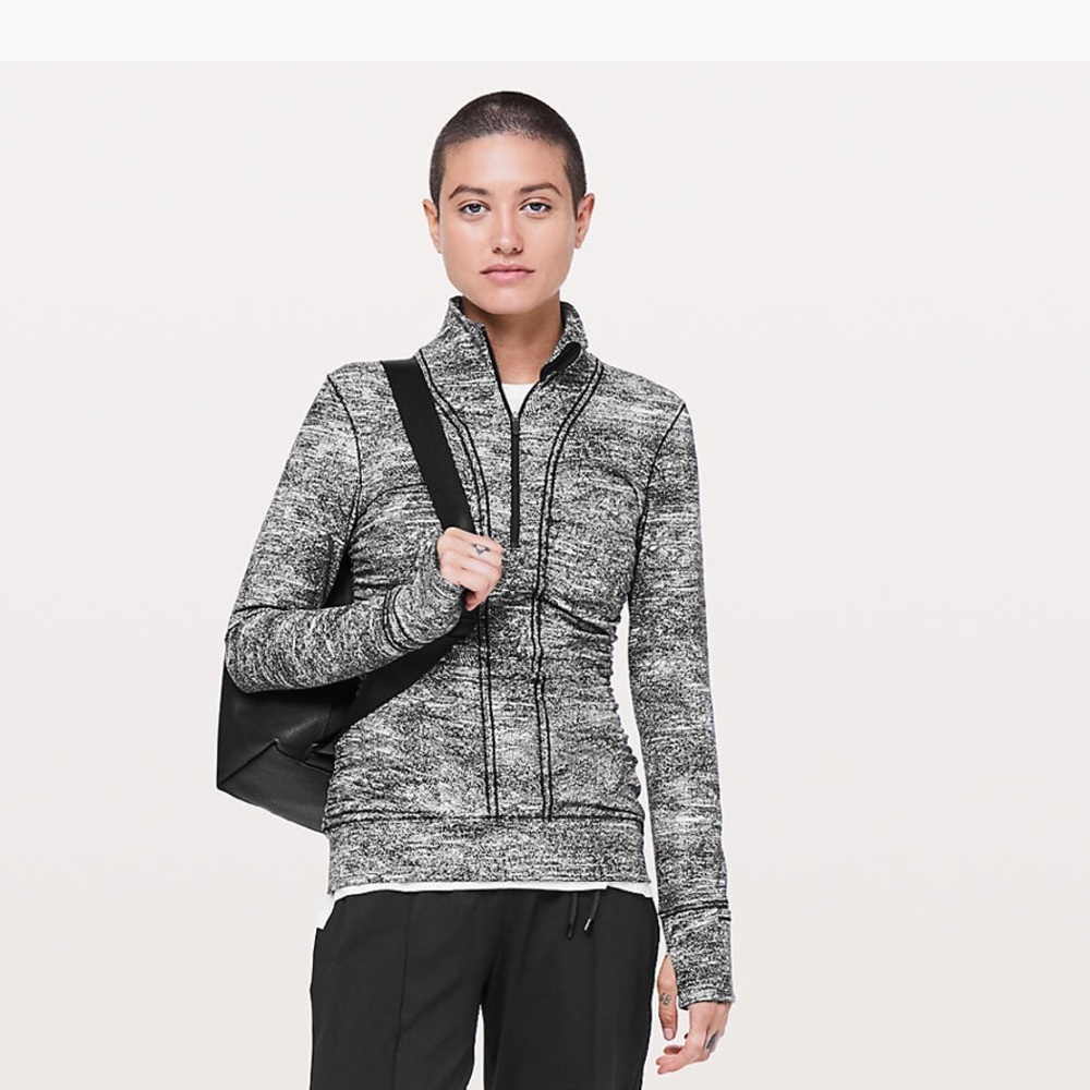 NWOT Lululemon 1/2 Zip and Define Jacket - Picture 2 of 5